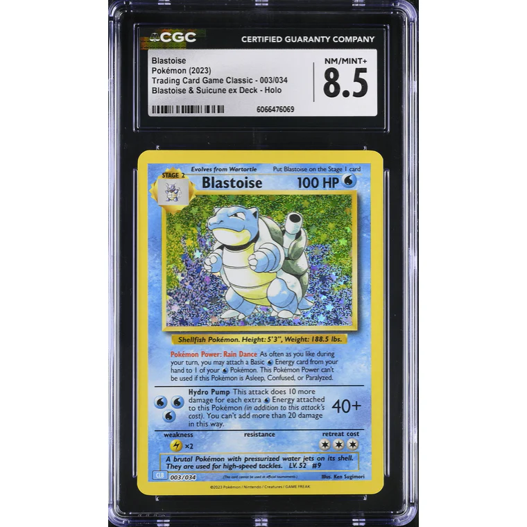 Blastoise (CLB 003) Pokémon Trading Card Game Classic