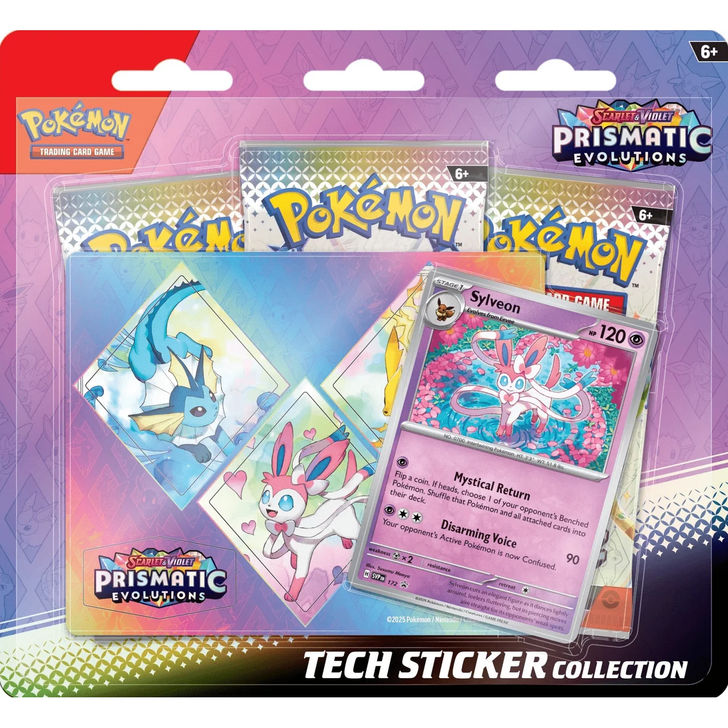 Blíster 3 Sobres Evoluciones Prismáticas | Prismatic Evolution - Image 4