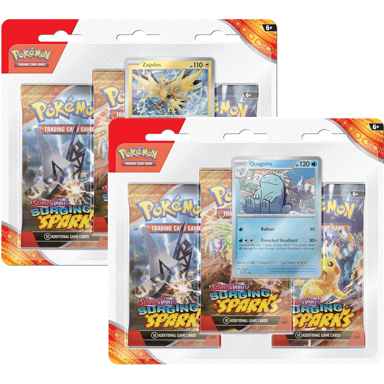Blister 3 Sobres Chispas Fulgurantes | Surging Sparks