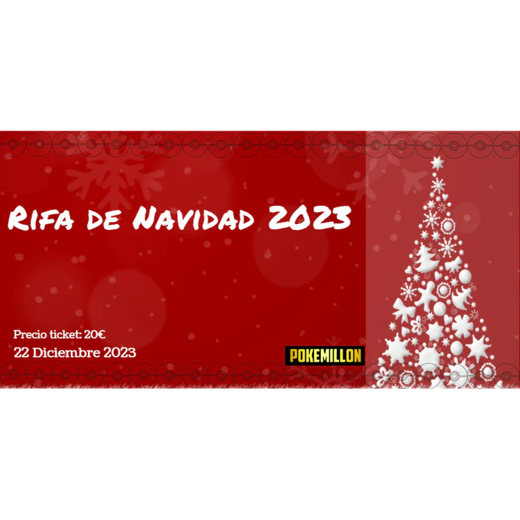 POKEMILLON | Boleto Rifa Navidad 2023