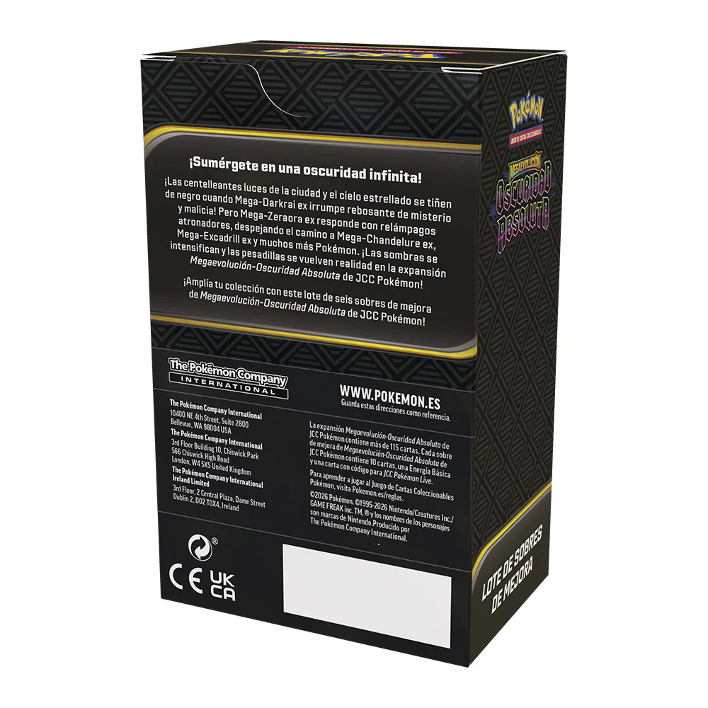 Bundle 6 Sobres Oscuridad Absoluta | Pitch Black - Image 3