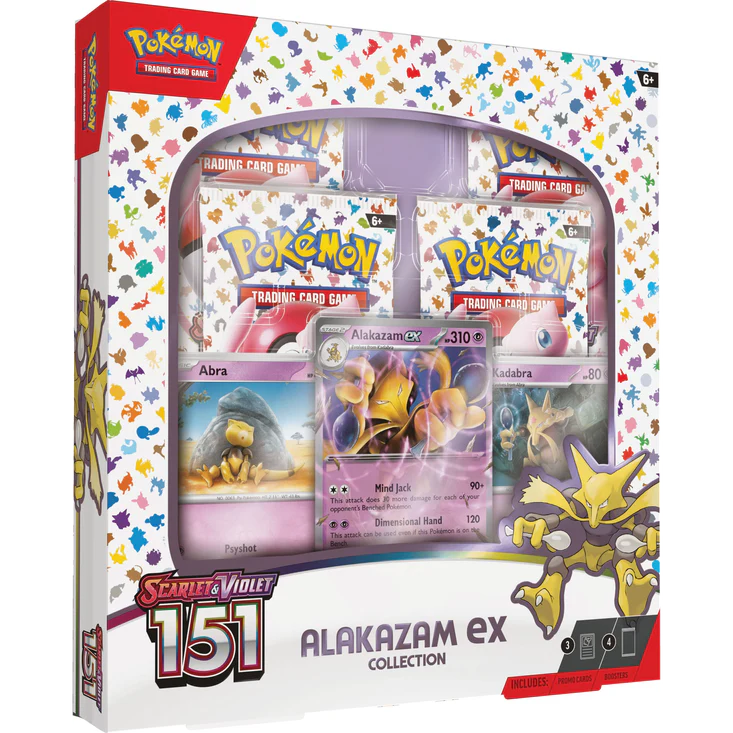 Caja Alakazam ex Pokémon 151