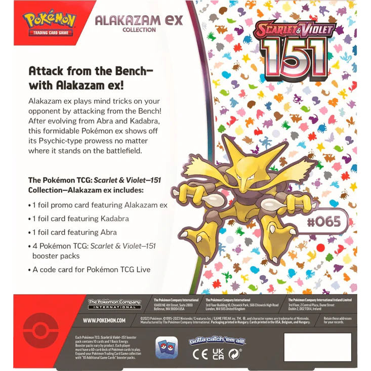 Caja Alakazam ex Pokémon 151 - Image 2