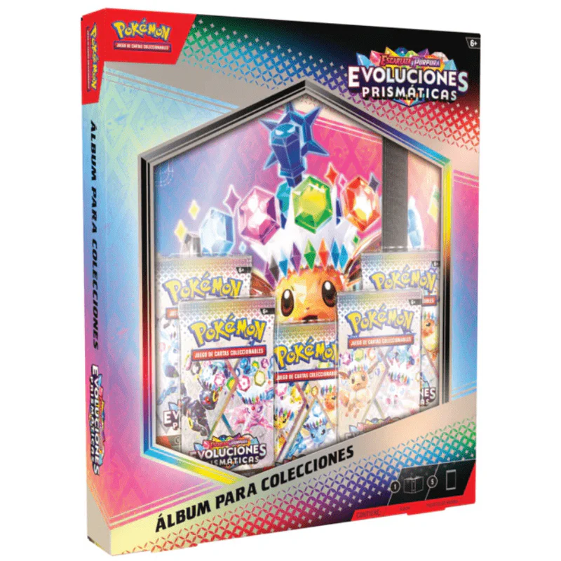 Caja Álbum Evoluciones Prismáticas | Prismatic Evolution