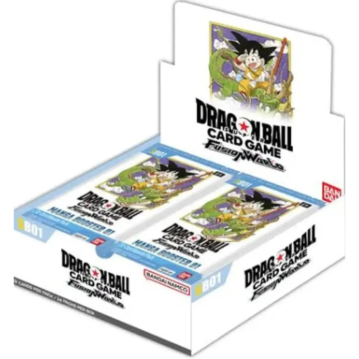 Caja Dragon Ball Super - Fusion World Manga Booster SB-01 Inglés
