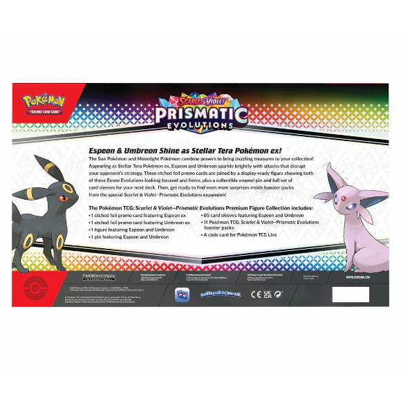 Premium Figura Eevee Collection Evoluciones Prismáticas | Prismatic Evolutions - Image 6