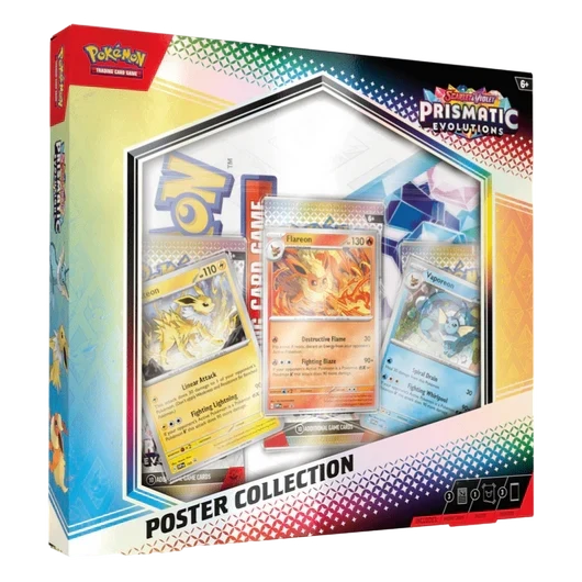 Caja Póster Evoluciones Prismáticas | Prismatic Evolution
