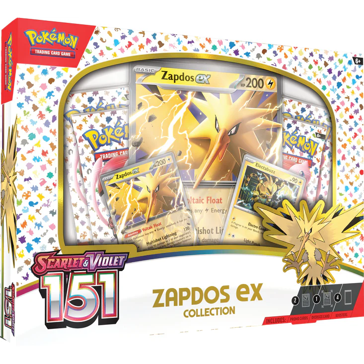Caja Zapdos ex Pokémon 151
