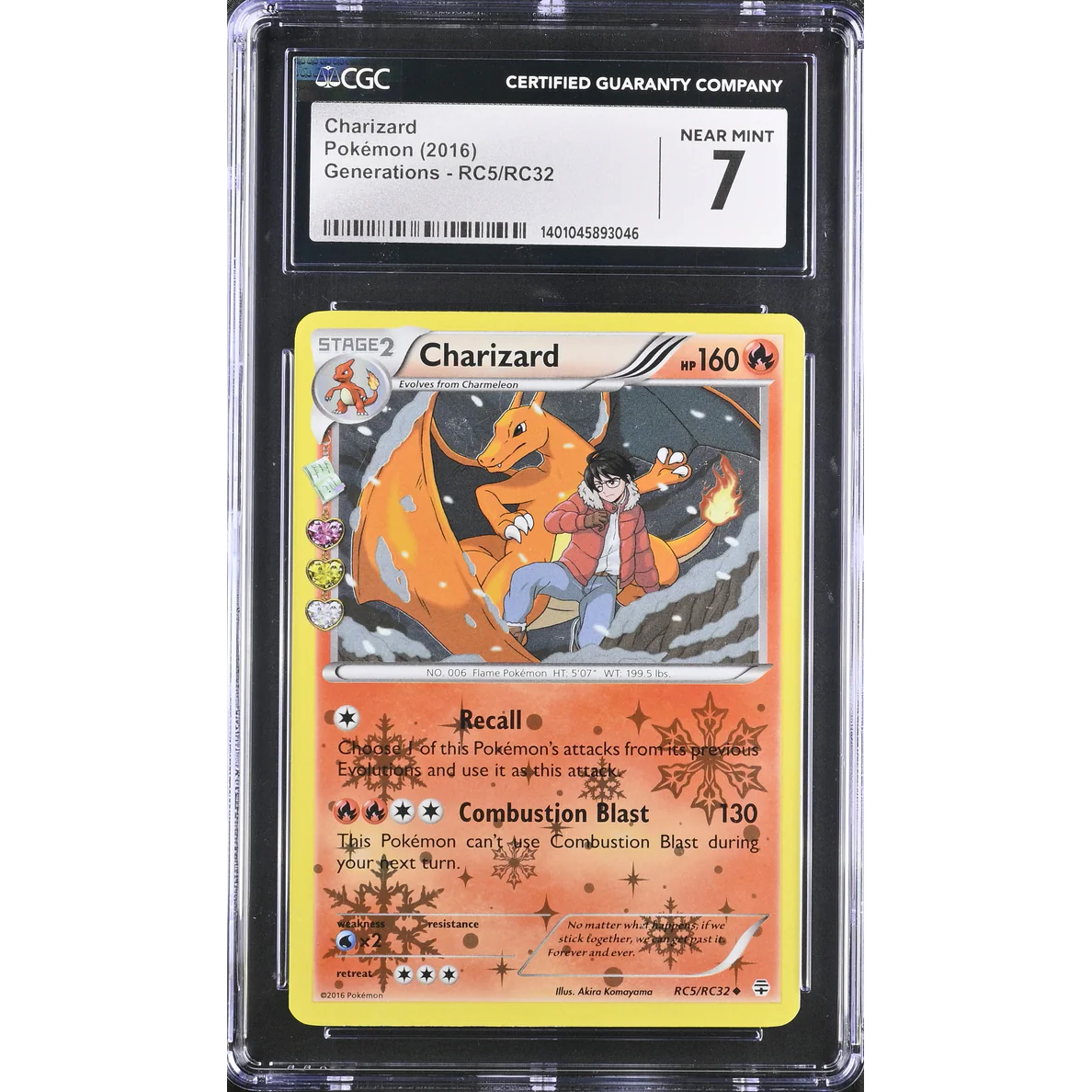 Charizard (GEN RC5) Generations