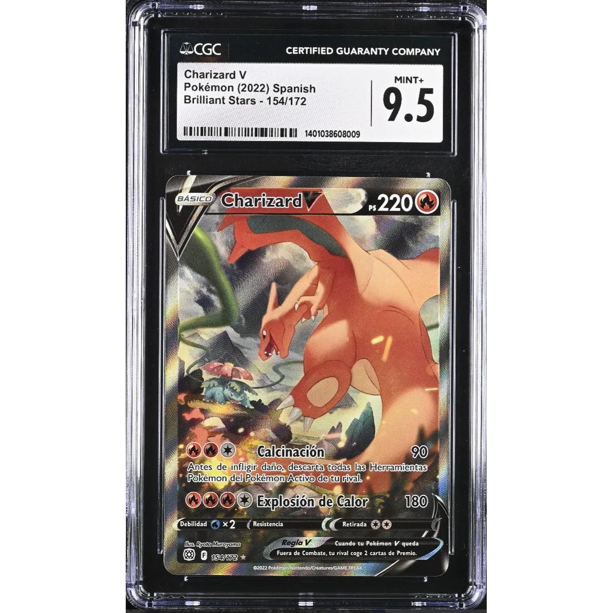 Charizard V (BRS 154) Astros Brillantes