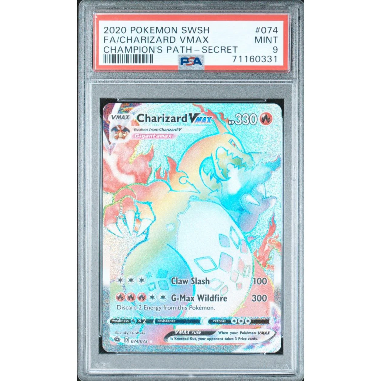 Charizard VMAX (CPA 74) Champion’s Path