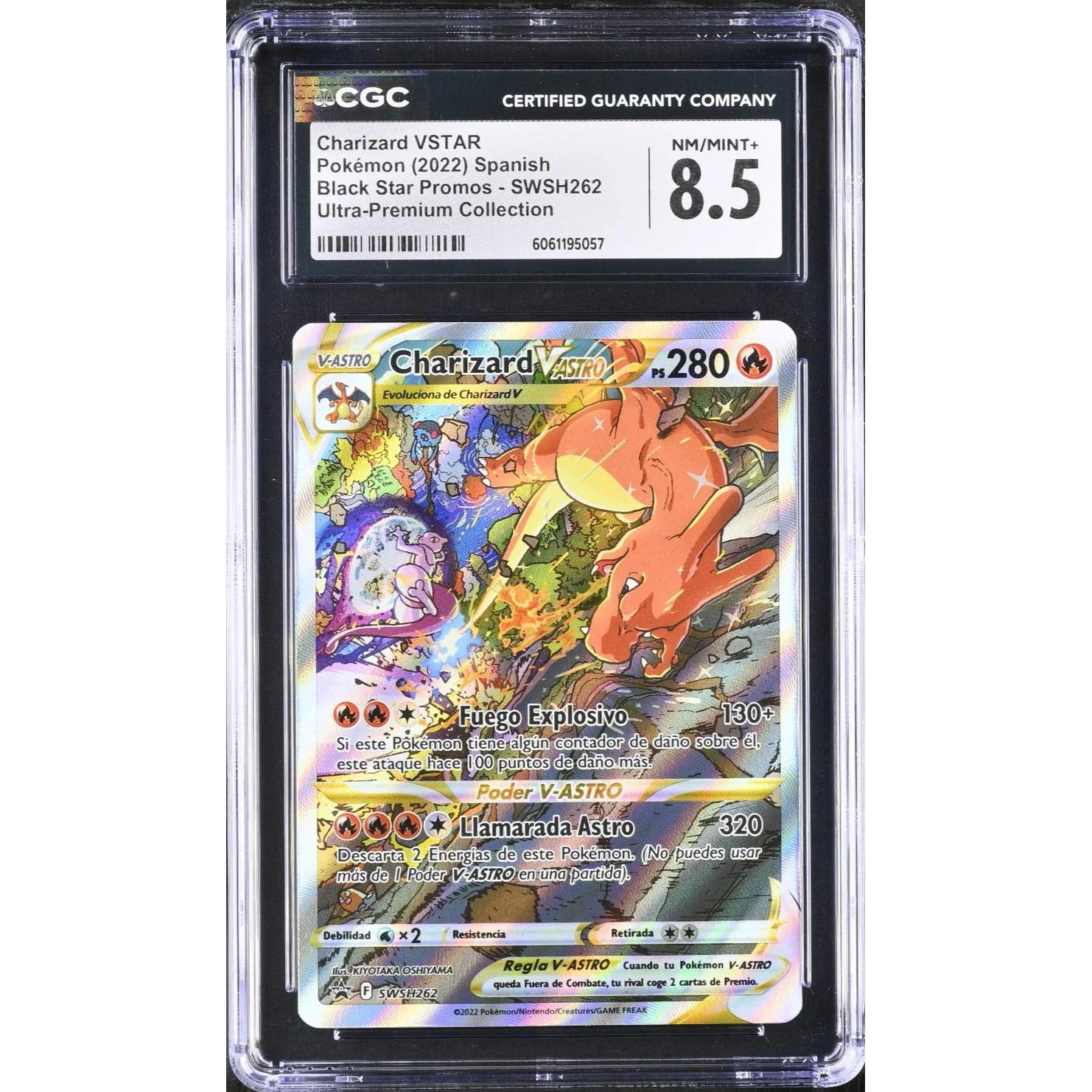 Charizard VSTAR (SWSH 262) SWSH Black Star Promos Español
