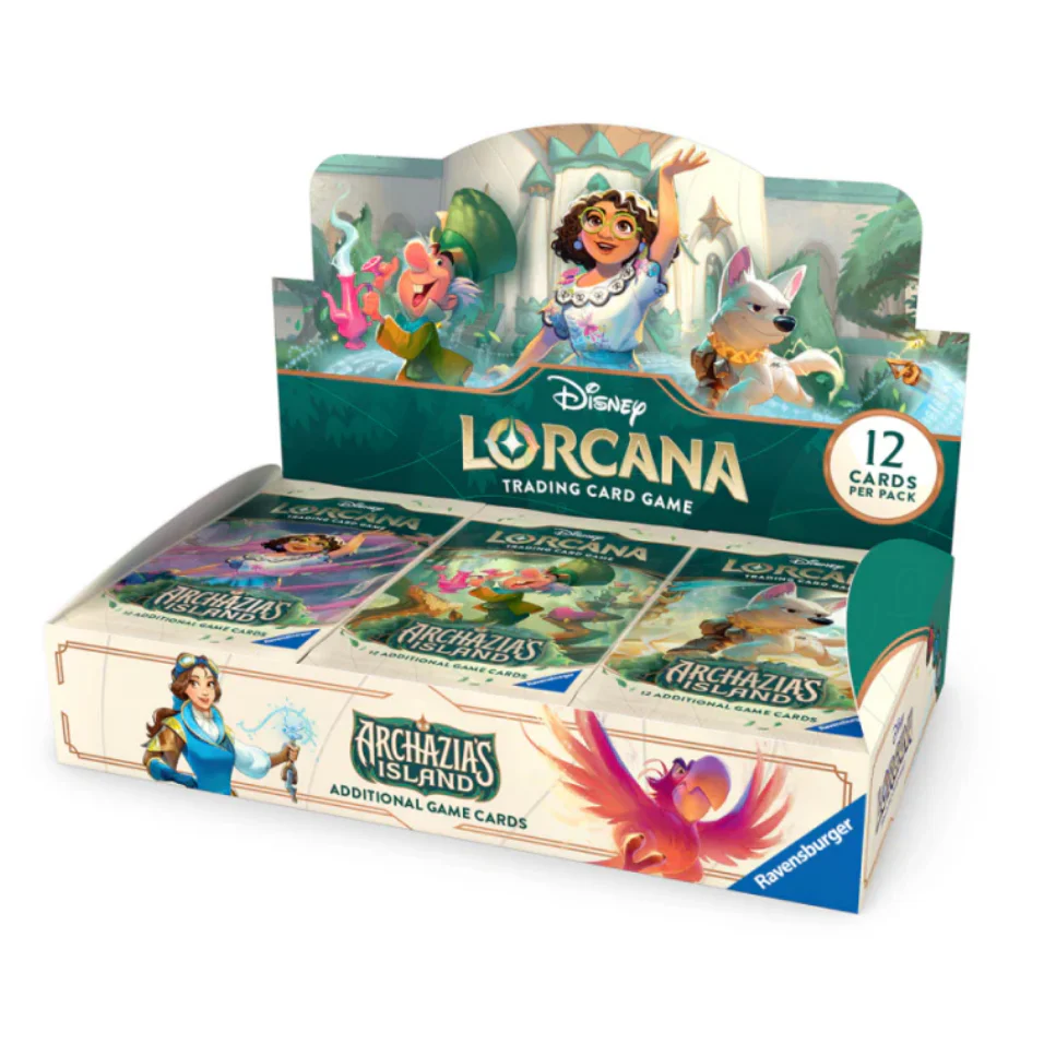 Disney | Caja 24 Sobres Lorcana (7ARI) Archazia's Island Inglés 2025