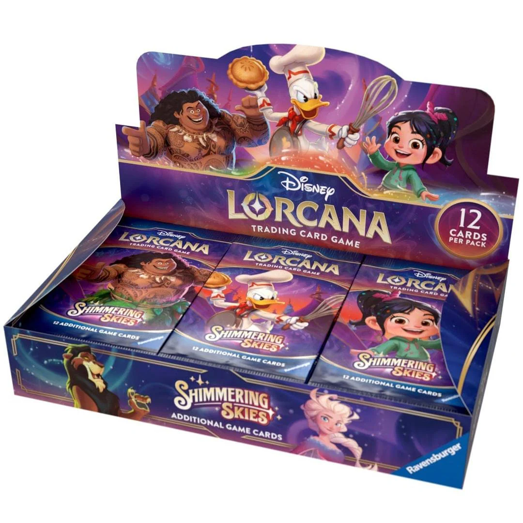 Disney | Caja 24 Sobres Lorcana (5SSK) Shimmering Skies Inglés 2024