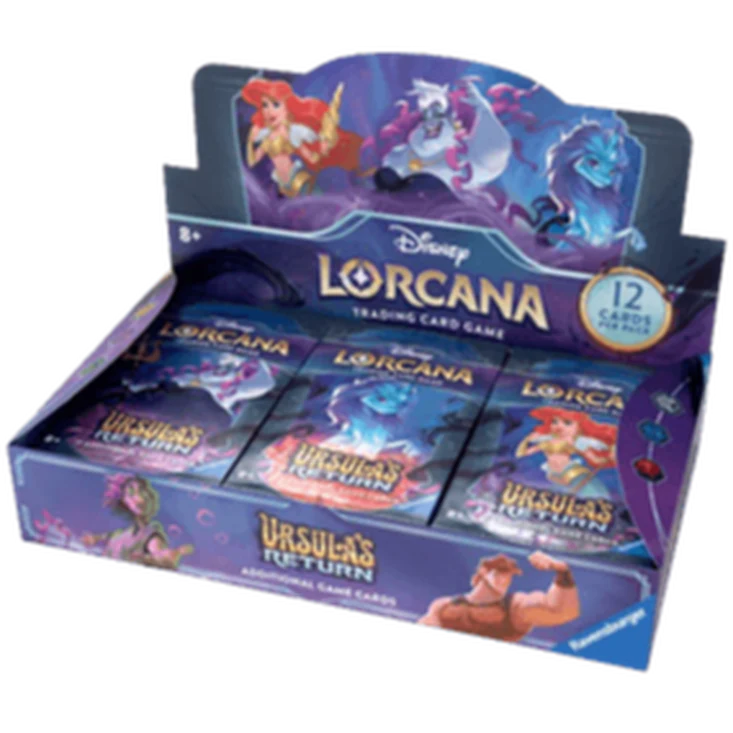 Disney | Caja 24 Sobres Lorcana (4URS) Ursulas Return Inglés 2024
