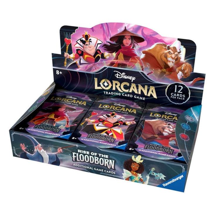 Disney | Caja 24 Sobres Lorcana (2ROF) Rise of the Floodborn Inglés 2024