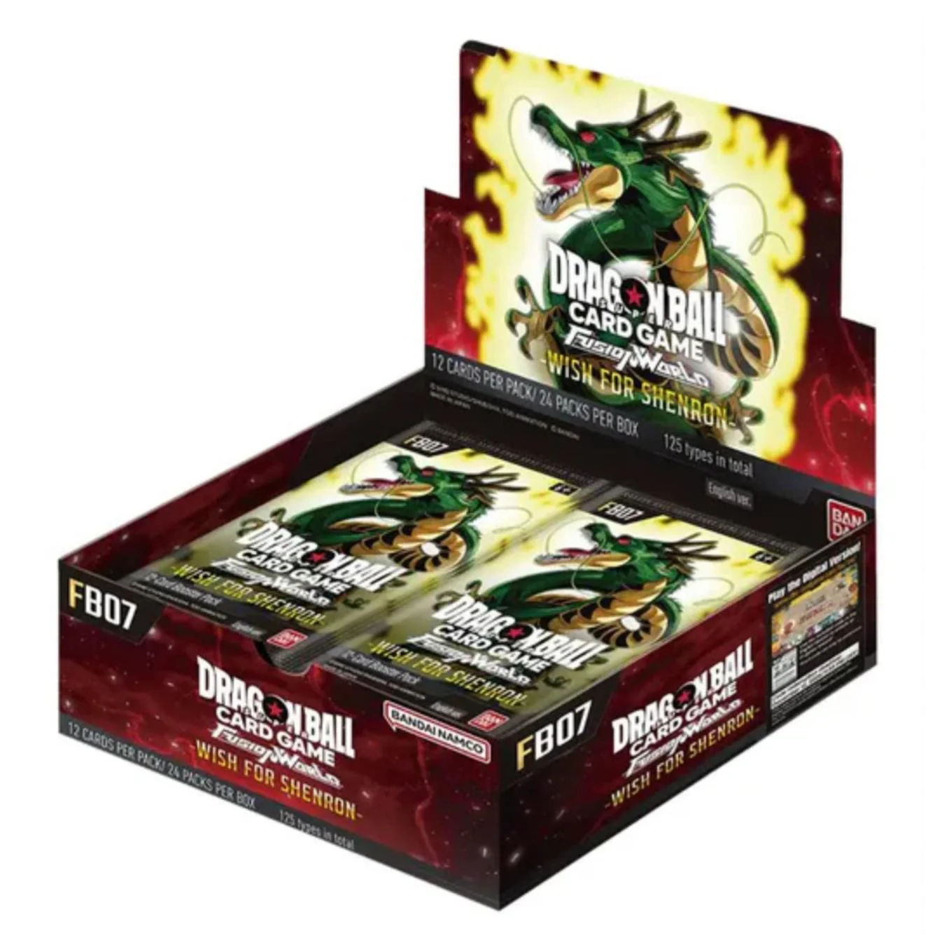 Dragon Ball | Caja 24 Sobres FB-07 Wish for Shenron