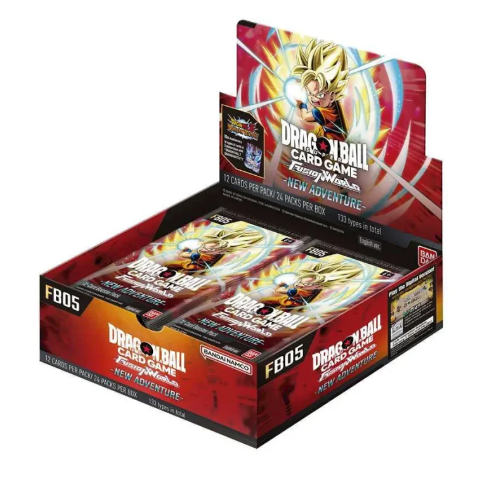 Dragon Ball | Caja de Dragon Ball Fusion World FB-05 New Adventure Inglés 2025