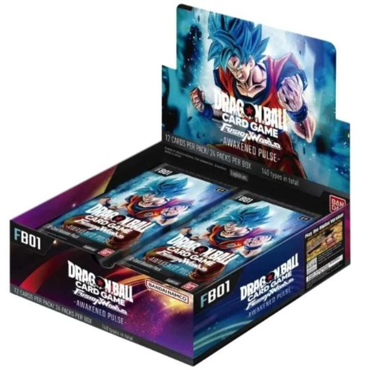 Dragon Ball | Caja de Dragon Ball Fusion World FB-01 Awakened Pulse Inglés 2024