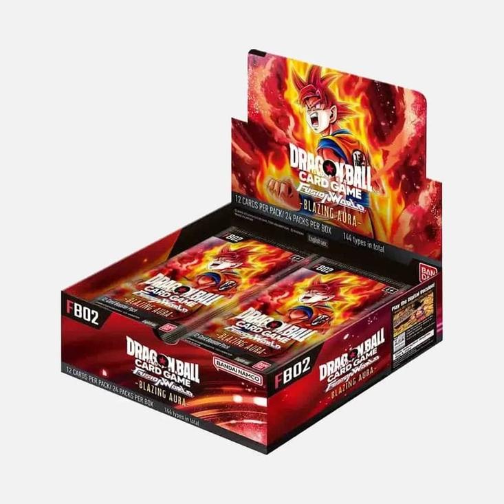 Dragon Ball | Caja de Dragon Ball Fusion World FB-02 Blazing Aura Inglés 2024