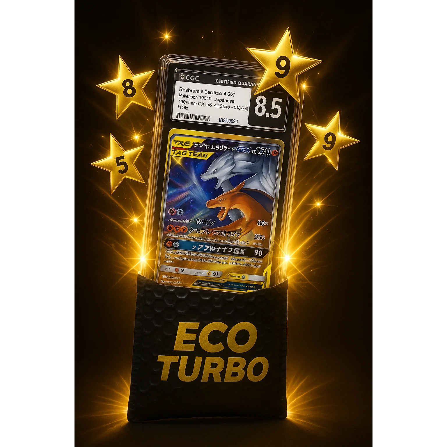 ECO TURBO! Mystery Graded Card | Santo Packs