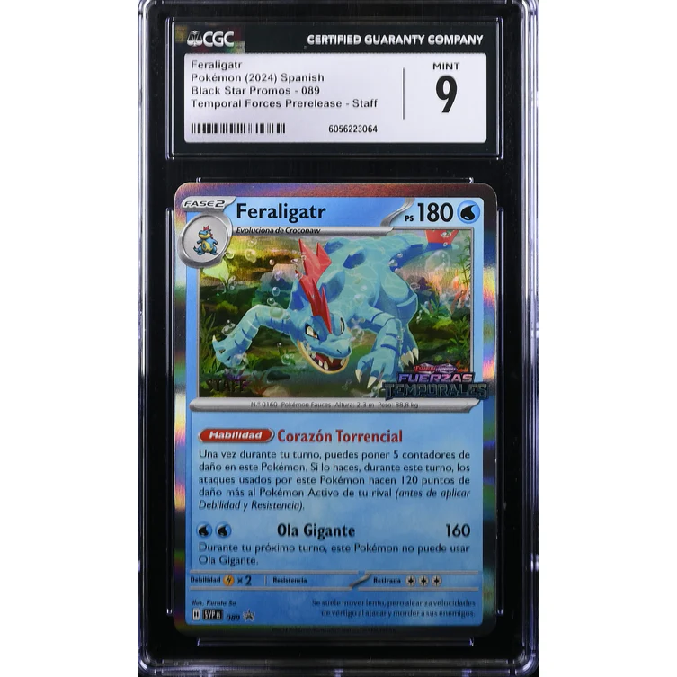 Feraligatr (SVP 089) SV Black Star Promos Staff Español