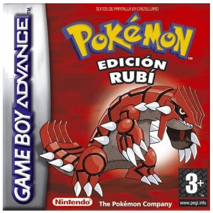 Game Boy Advance | Pokémon Edición Rubí PAL España