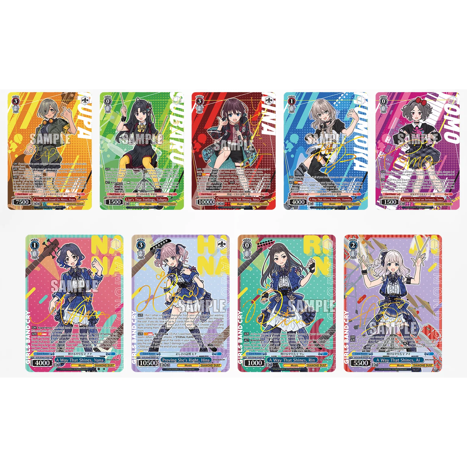 Weiss Schwarz | Booster Box 6 Sobres Girls Band Cry - Image 2