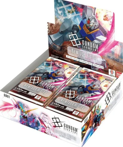 Gundam TCG | Booster Display Newtype Rising GD01 (24 Sobres) Inglés 2025