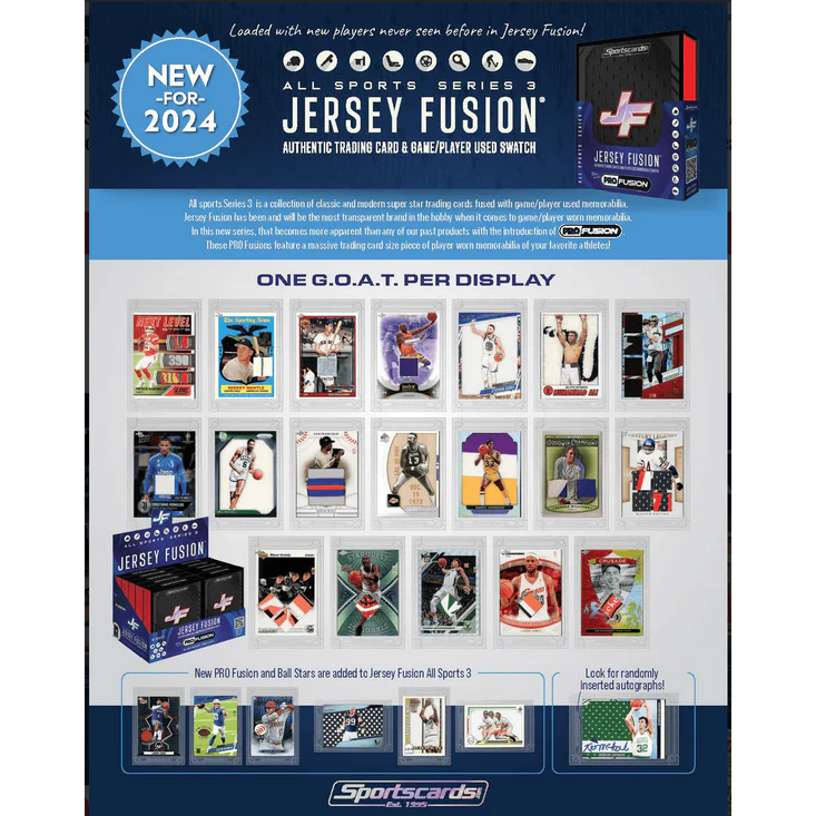 Jersey Fusion | All Sports 2024 Series 3 Hobby Box Inglés - Image 2
