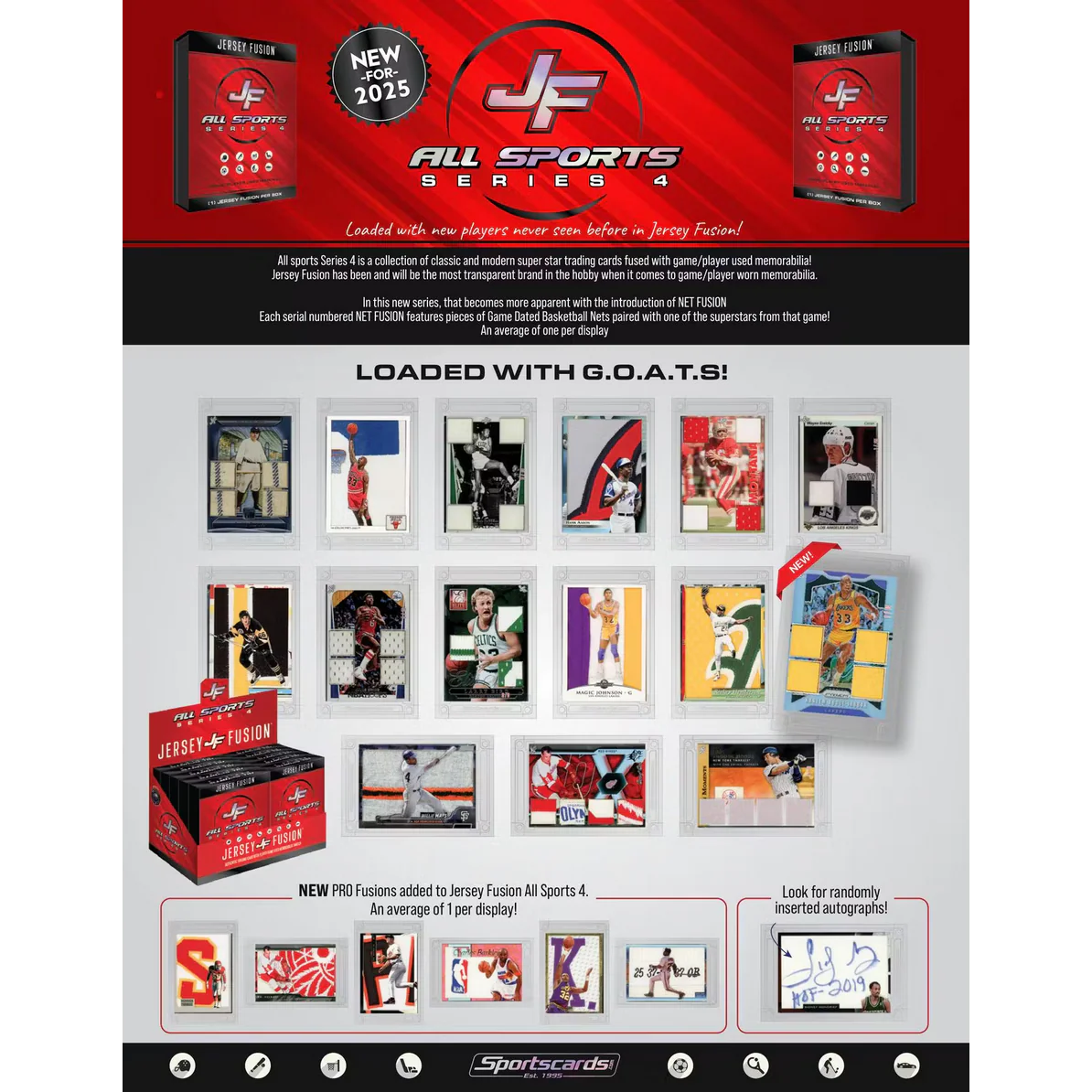 Jersey Fusion | All Sports Series 4 Hobby Box - Image 2