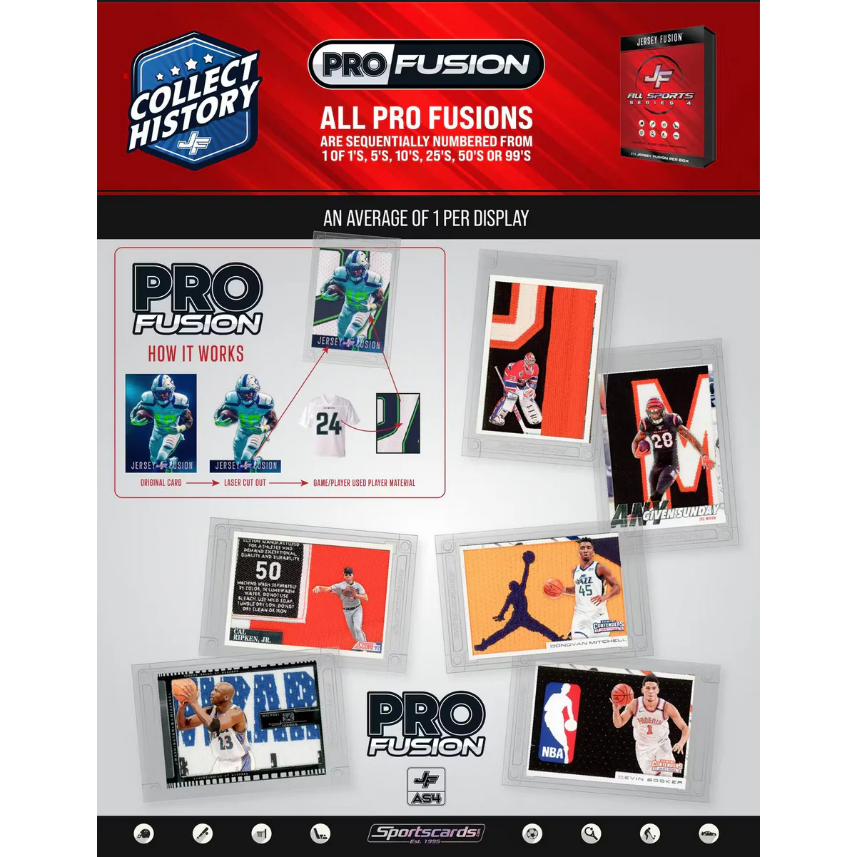 Jersey Fusion | All Sports Series 4 Hobby Box - Image 3