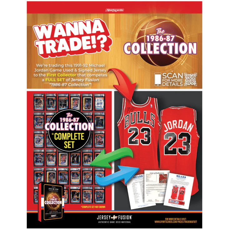 Jersey Fusion | 1986-1987 Fleer Collection Inglés - Image 9