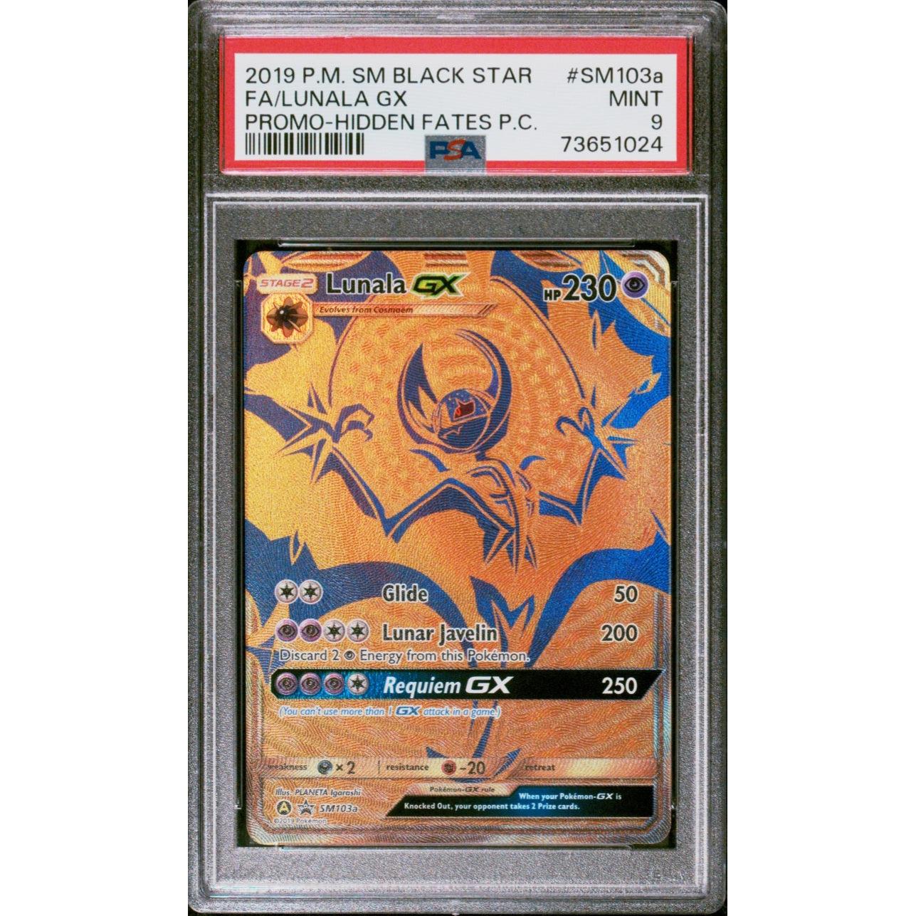 Lunala GX (SM 103a) SM Black Star Promos