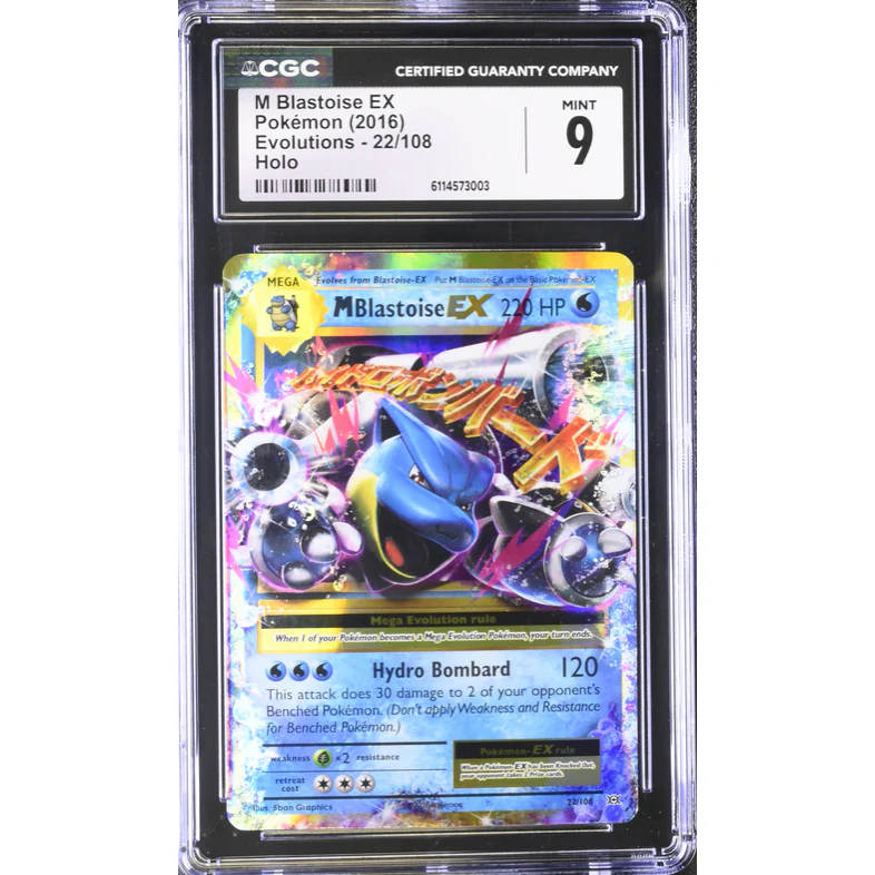 MBlastoise EX (EVO 22) Evolutions