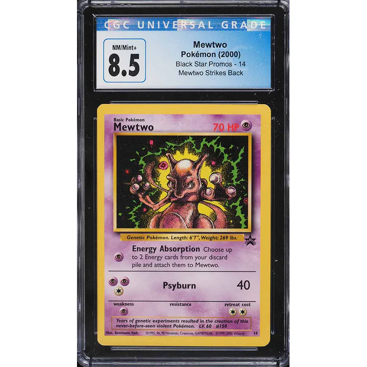 Mewtwo (WP 14) Wizards Black Star Promos
