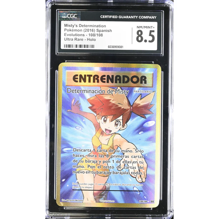 Misty's Determination (EVO 108) Evoluciones