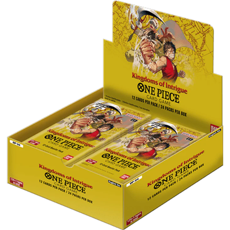 One Piece | Caja 24 Sobres OP-04 Kingdoms Of Intrigue
