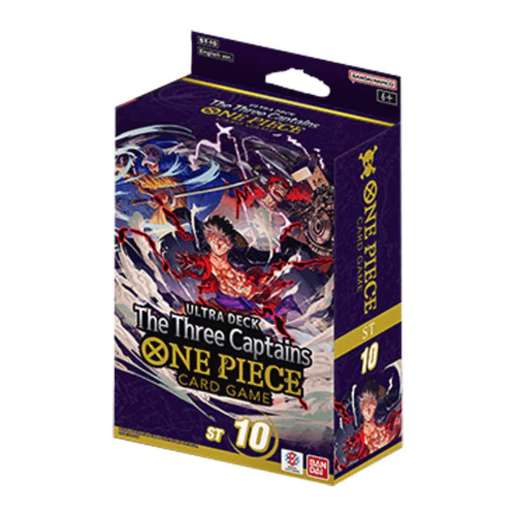 One Piece | Mazo ST-10 Ultimate Deck: The Three Captains Inglés 2023