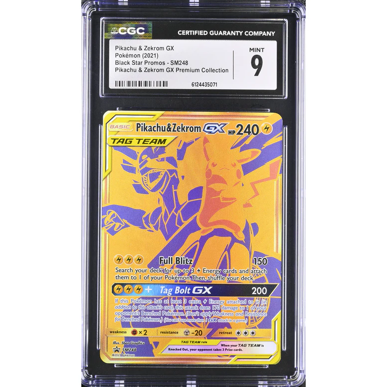 Pikachu & Zekrom GX (SM 248) SM Black Star Promos