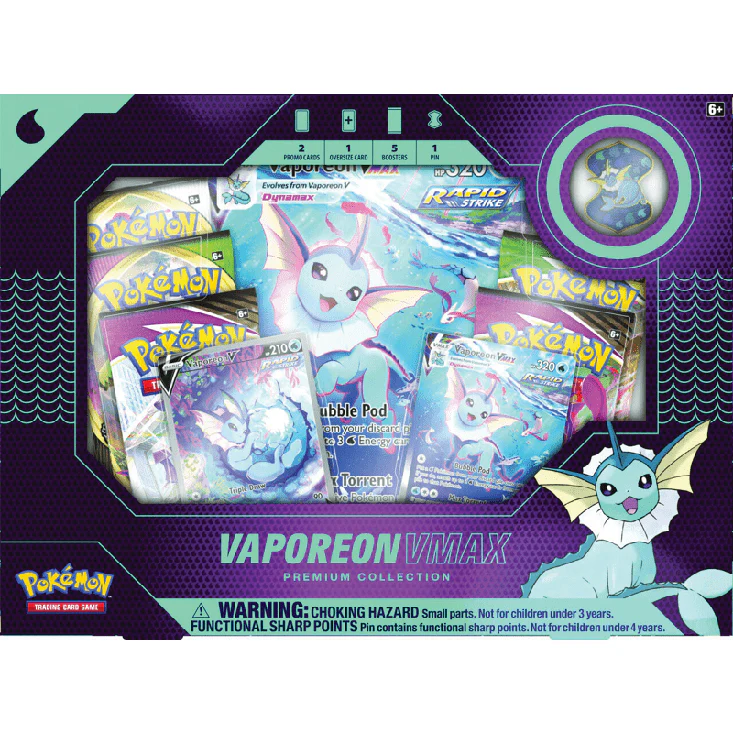 Caja Vaporeon Vmax Premium Collection - Image 2