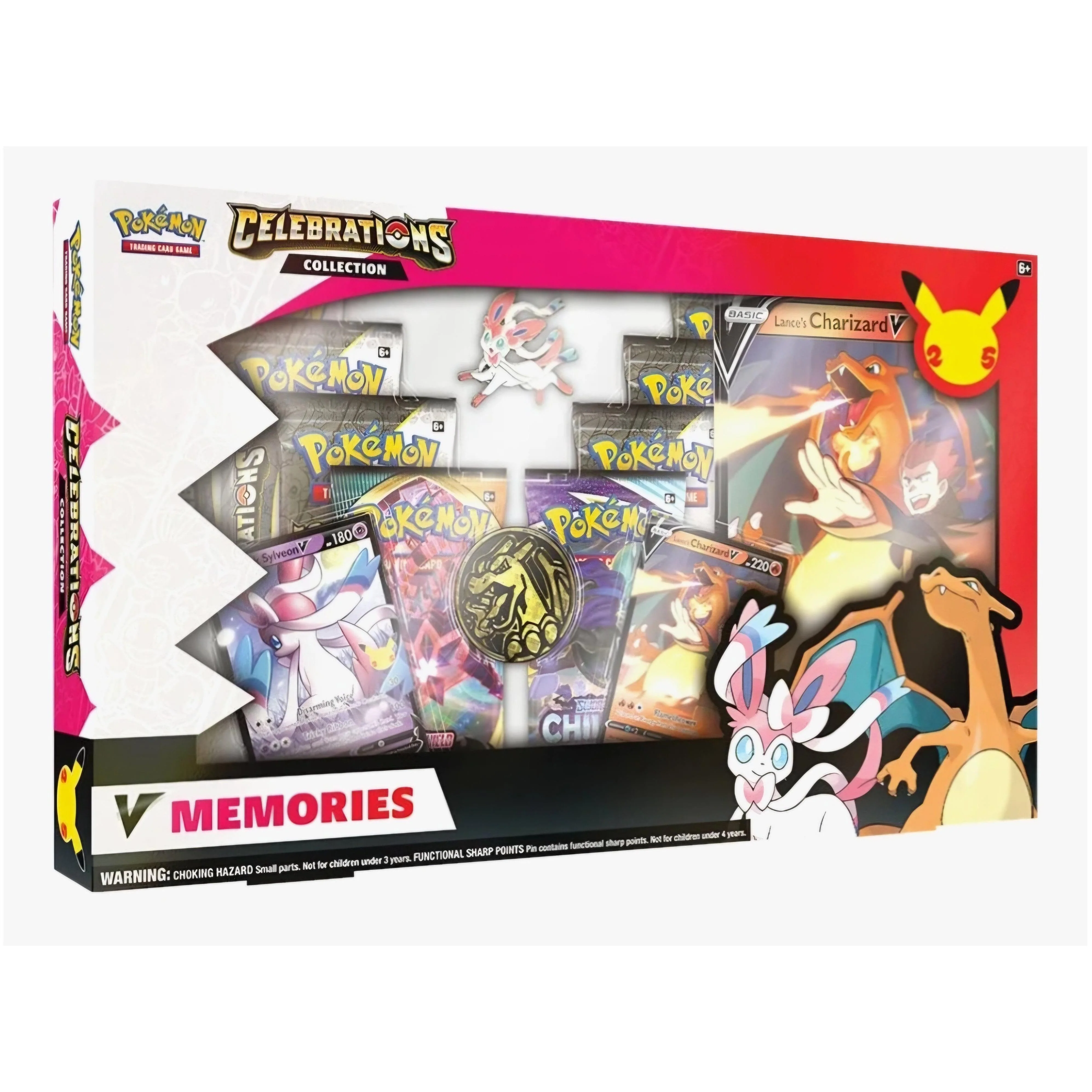Charizard & Sylveon V Memories Collection Celebrations