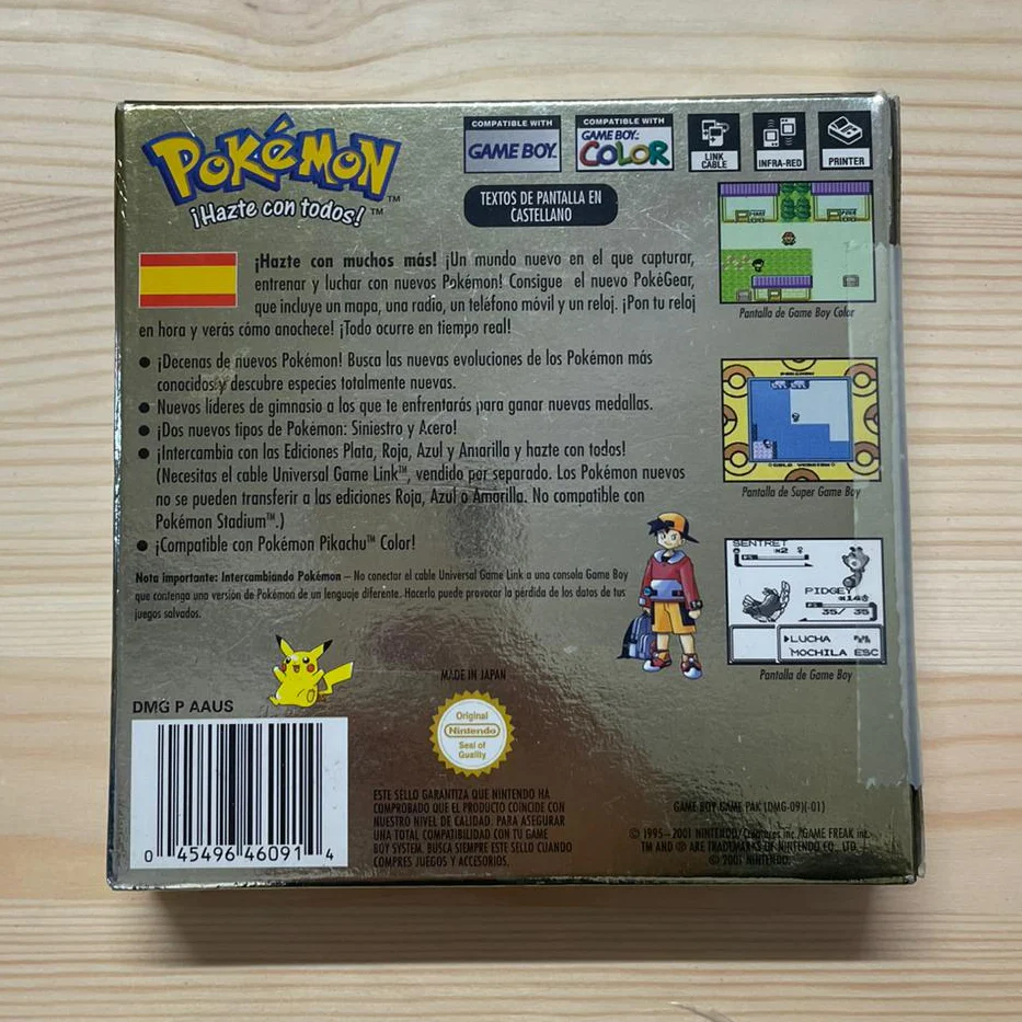 Pokémon Oro Completo PAL España (CIB) - Image 4
