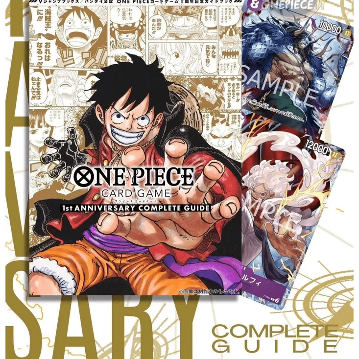 One Piece | Revista 1er Aniversario + 2 Cartas Promo Japonés 2023 - Image 2