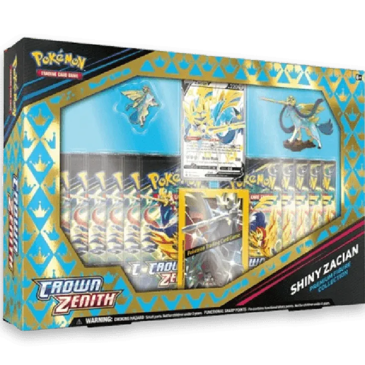 Shiny Zacian con Figura Cenit Supremo | Crown Zenith