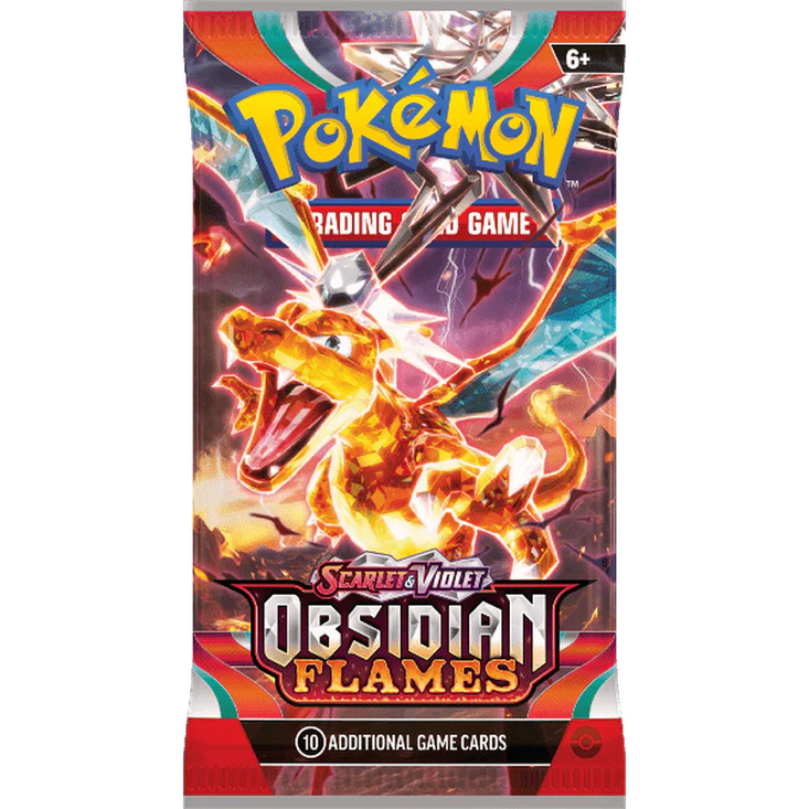 Caja de 36 Sobres Llamas Obsidiana | Obsidian Flames Booster Box - Image 3
