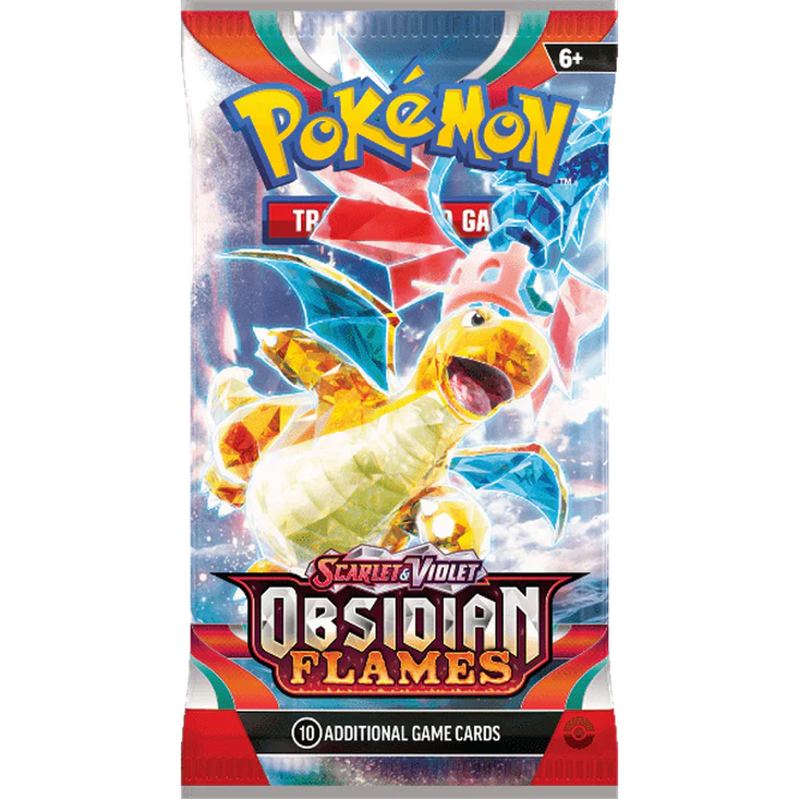 Caja de 36 Sobres Llamas Obsidiana | Obsidian Flames Booster Box - Image 4