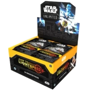 Star Wars Unlimited | Caja de 24 Sobres de Jump to Lightspeed