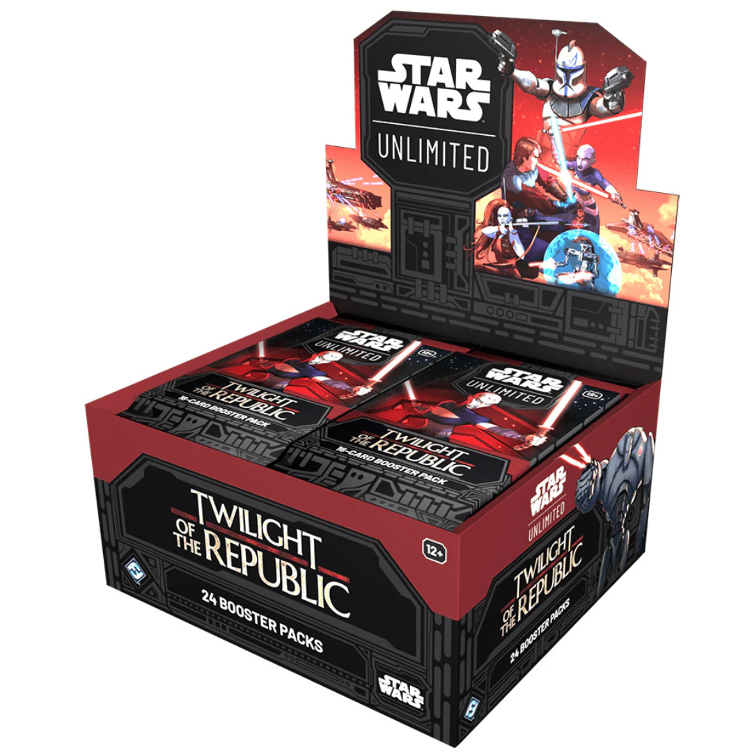 Star Wars Unlimited | Caja de 24 Sobres Twilight of the Republic Booster Box Español 2024