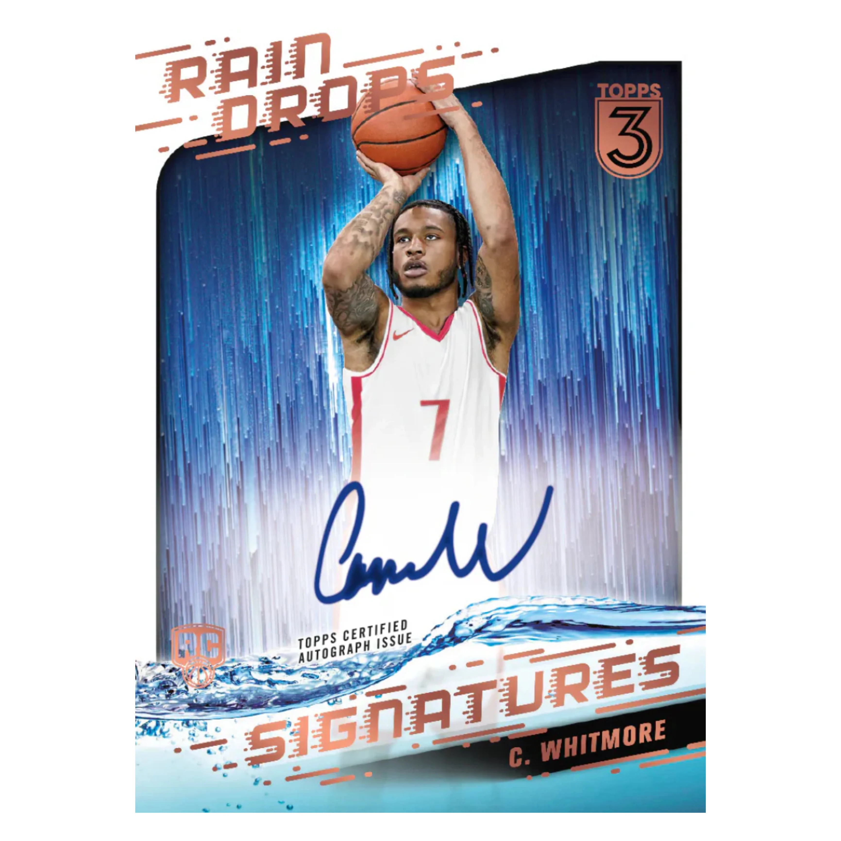 Topps | 2023-24 Topps Three Basketball - Hobby Box - Image 3